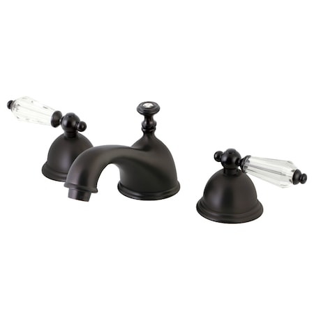 KS3965WLL Wilshire Widespread Bathroom Faucet W/ Brass Pop-Up, Bronze